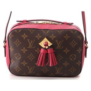 Louis Vuitton Shoulder Bag Santonge Monogram Freesia Pink